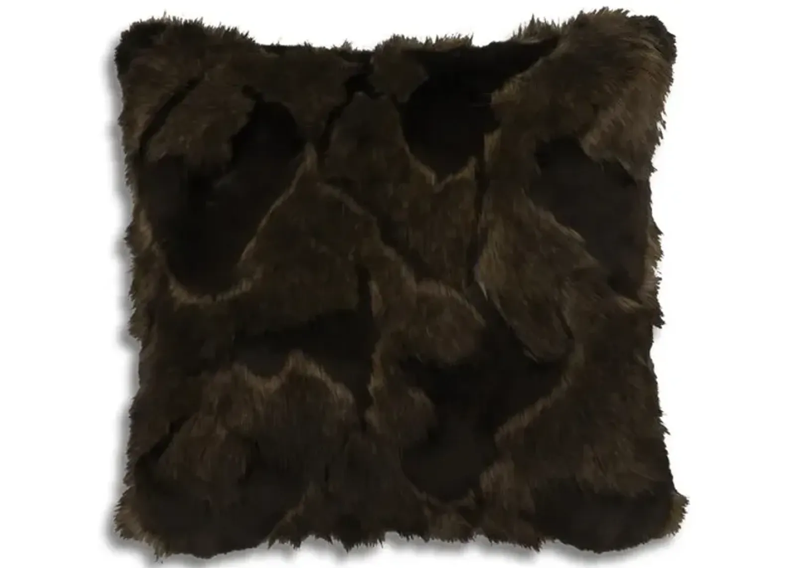 18  Fur Pillow - Onyx Marble