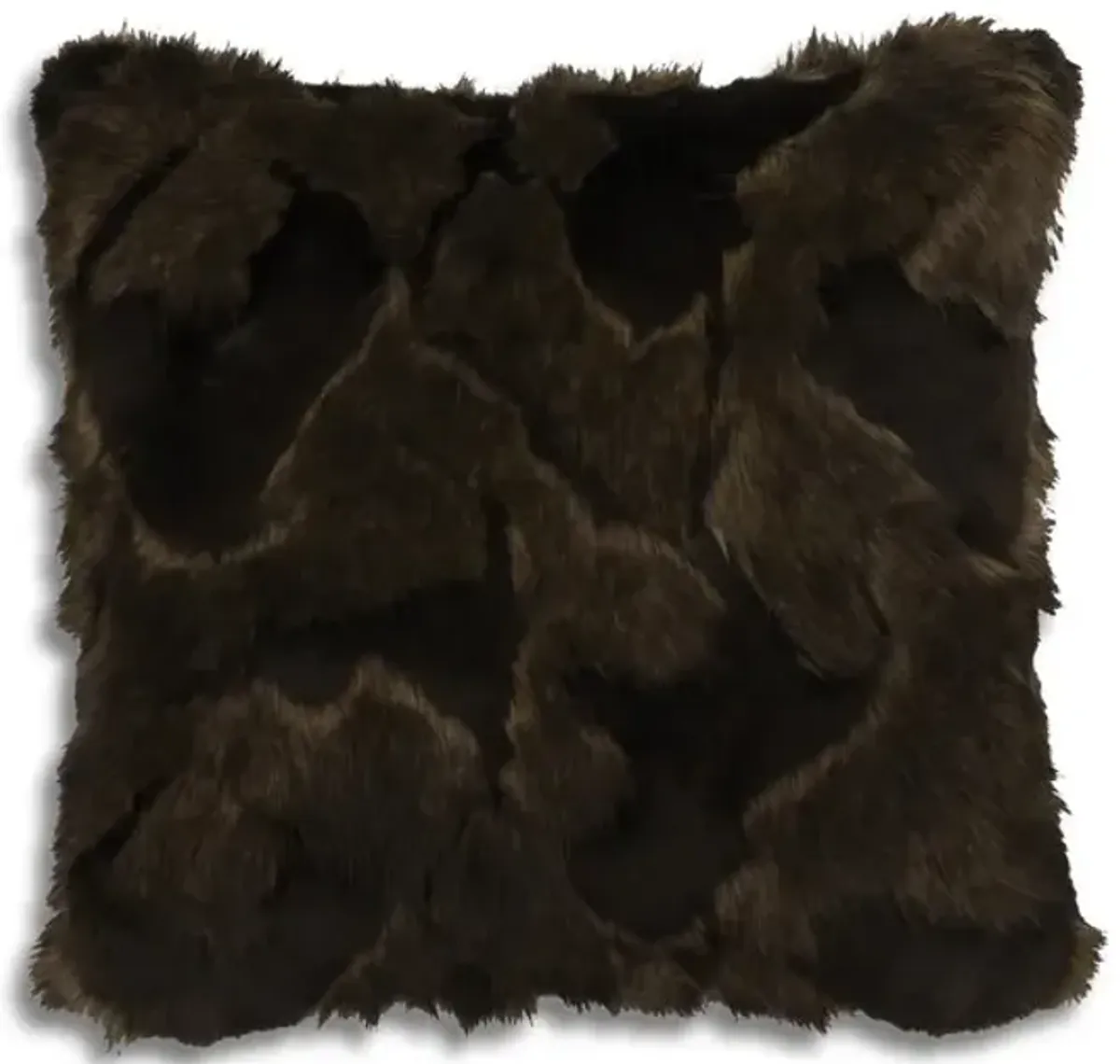 18  Fur Pillow - Onyx Marble