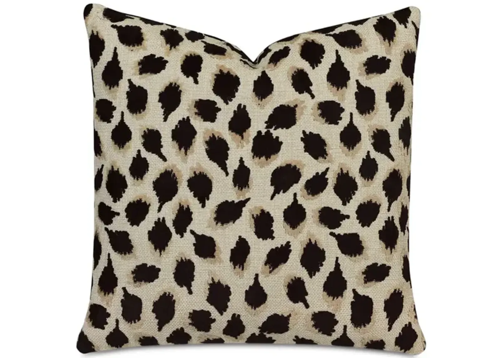 Ocelot Black Decorative Pillow