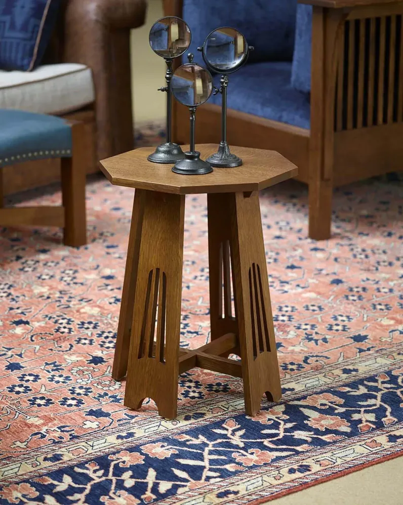 Oak End Table