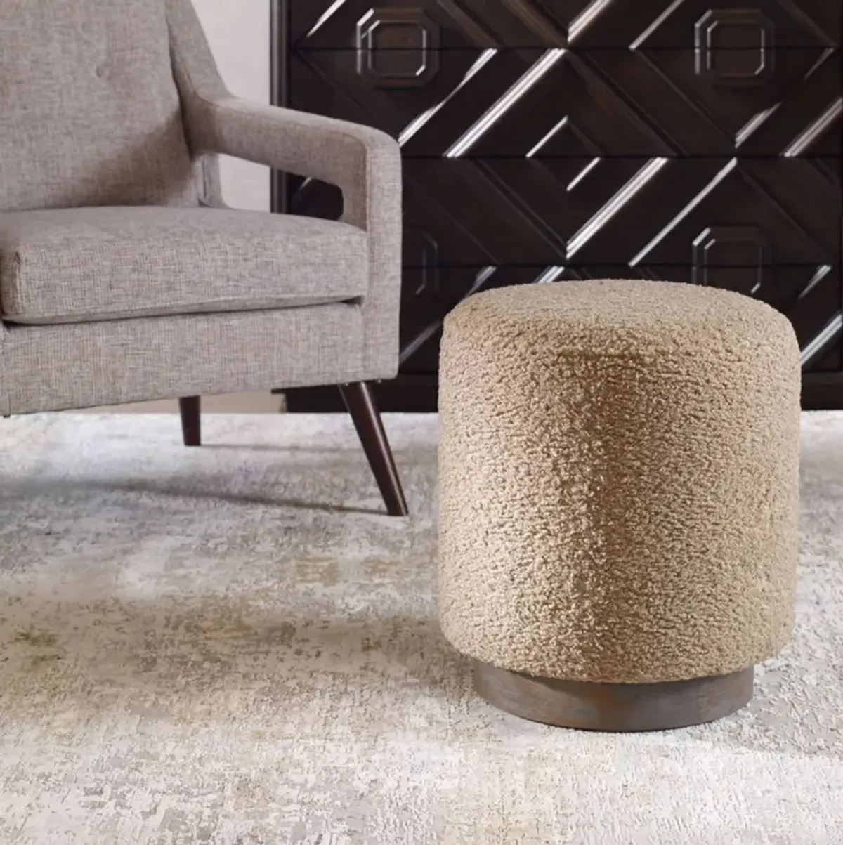 Avila Boucle Ottoman