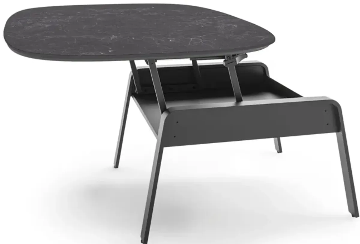 Cloud 9 Lift Top Coffee Table - Nimbus Black