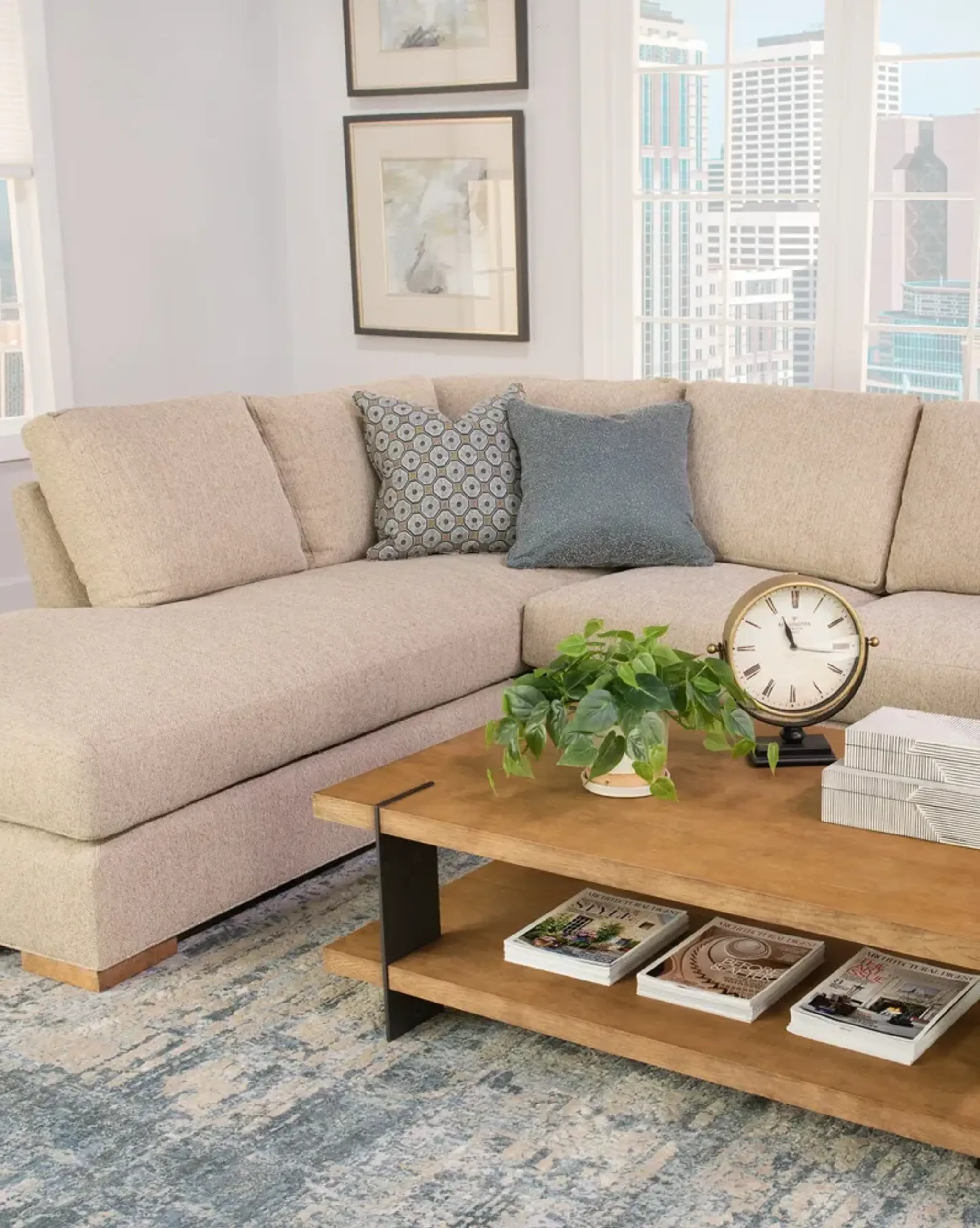 Drake Details Coffee Table Gabberts | Furniture.com