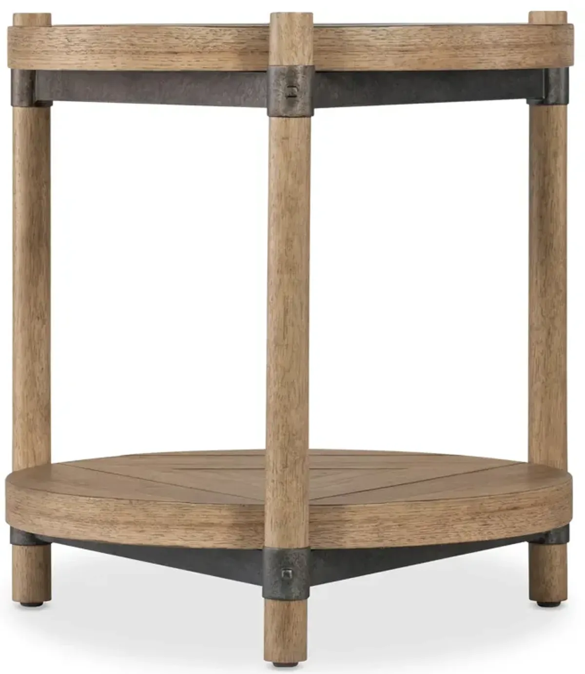 Vineyard Row Round End Table