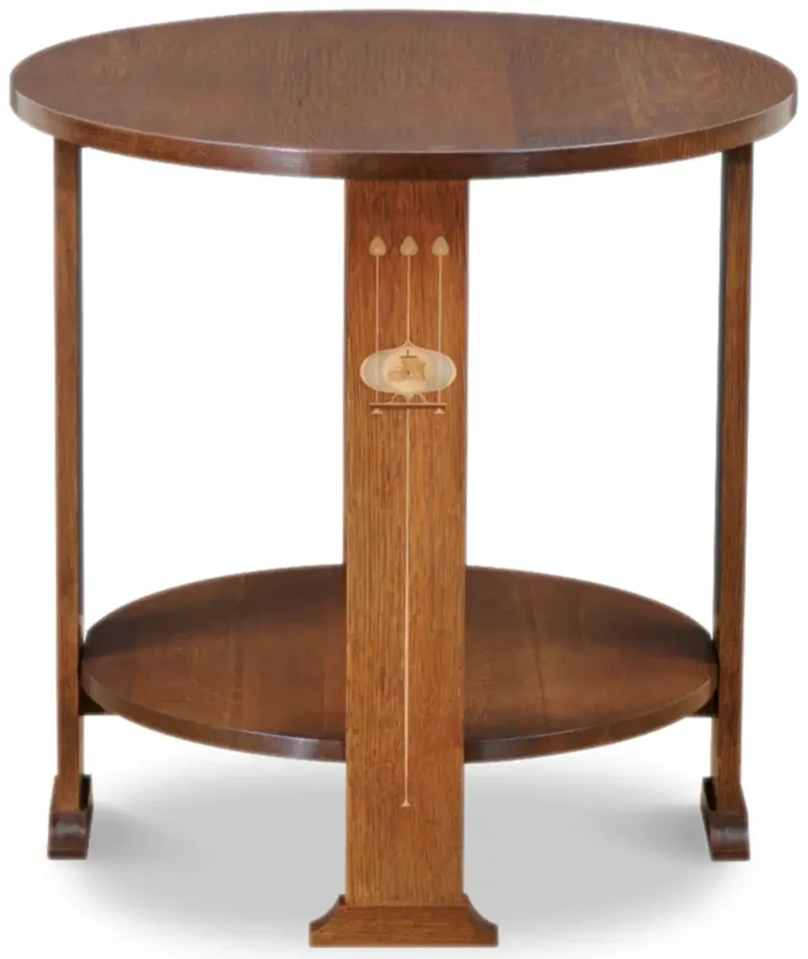 Harvey Ellis Round End Table