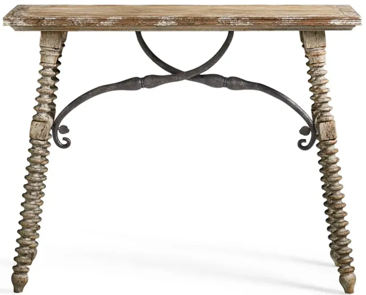 Caldera Turned Leg Console Table
