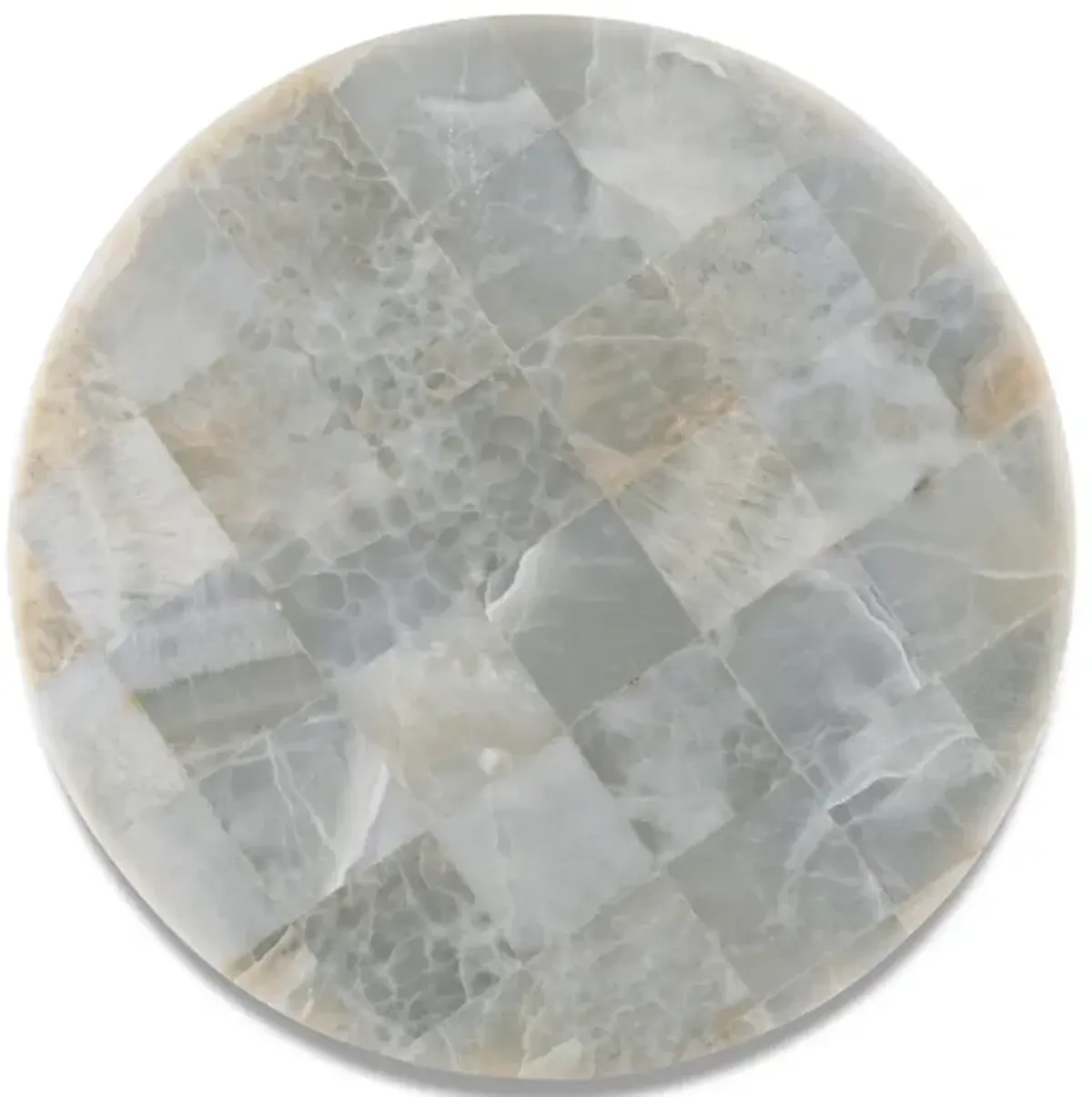 Onyx Round Lamp Table