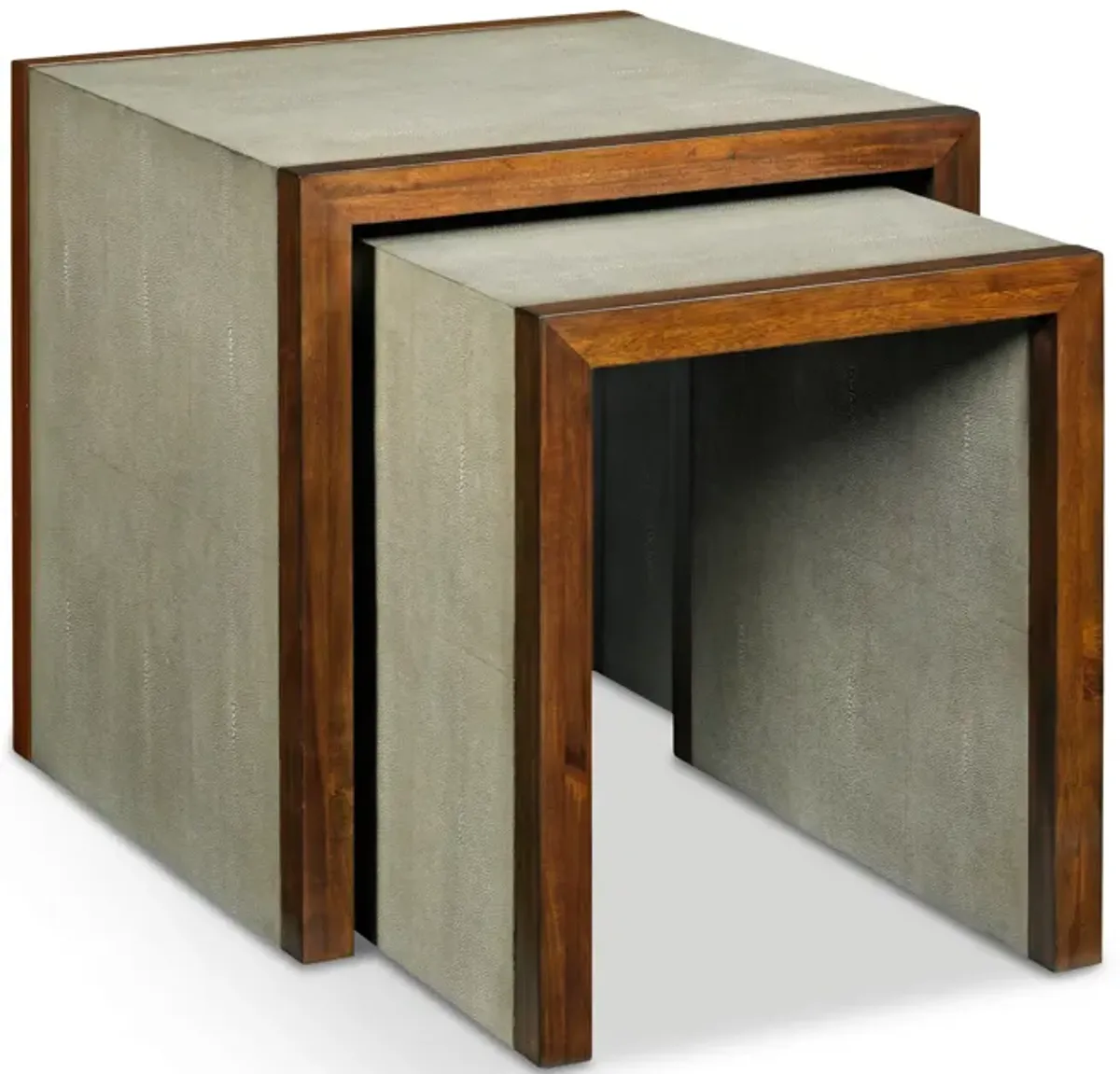 Savoye Shagreen Nest Of Tables