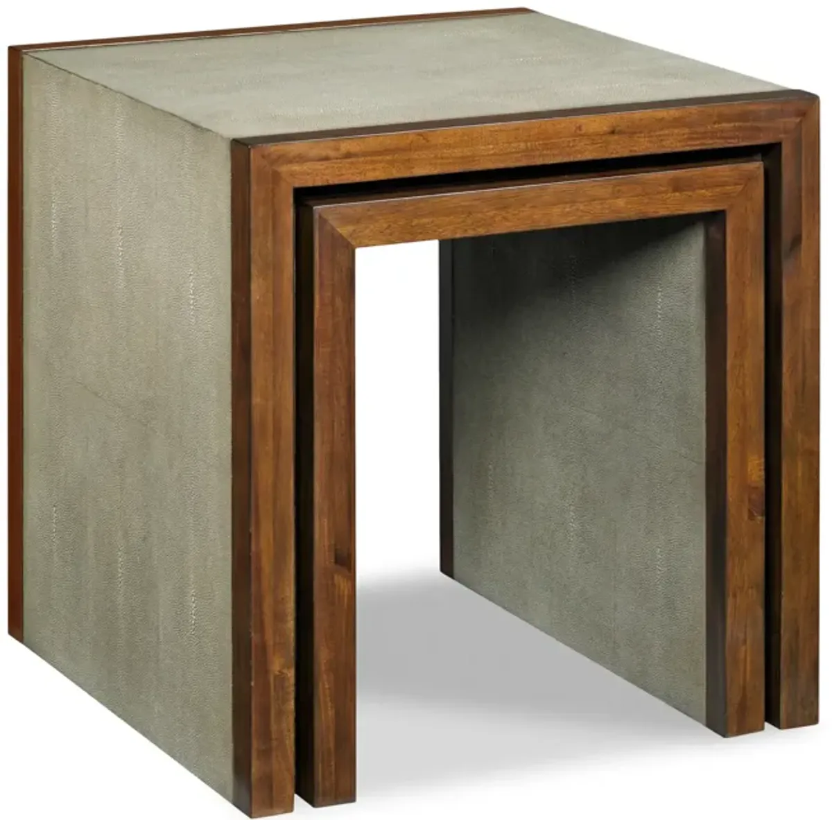 Savoye Shagreen Nest Of Tables