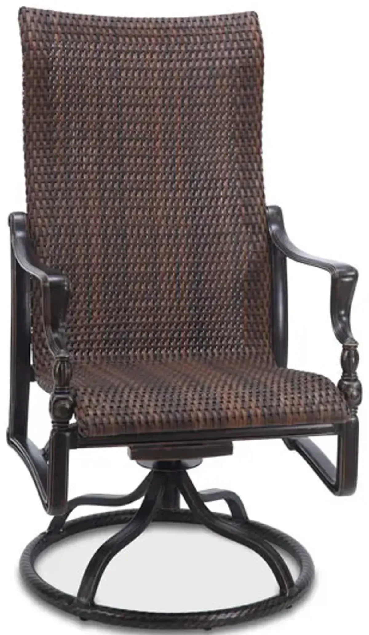 Bel Air Woven High Back Swivel Rocker