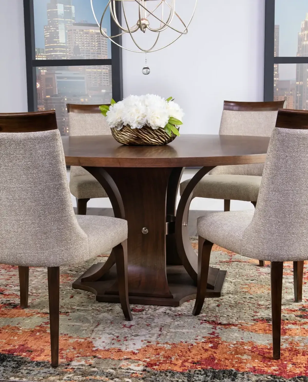 Citation   Sanford Round Dining Table