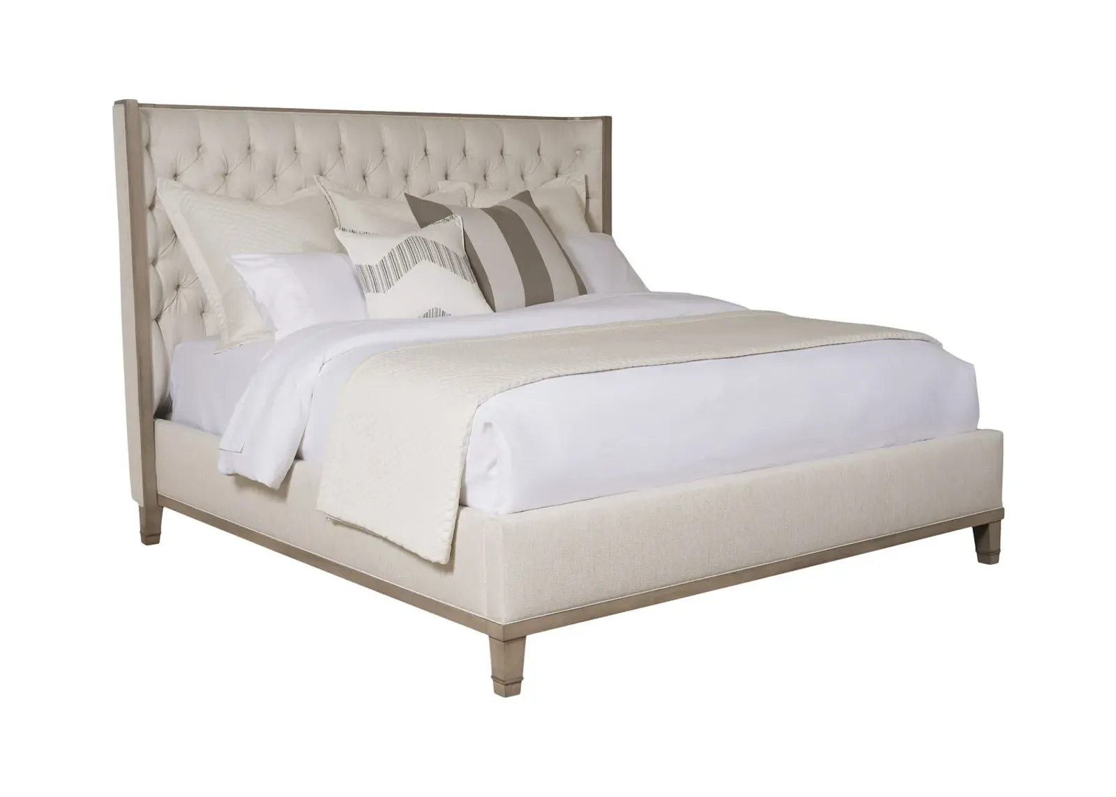 Bowers King Tufted Bed