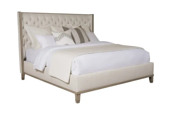 Bowers King Tufted Bed