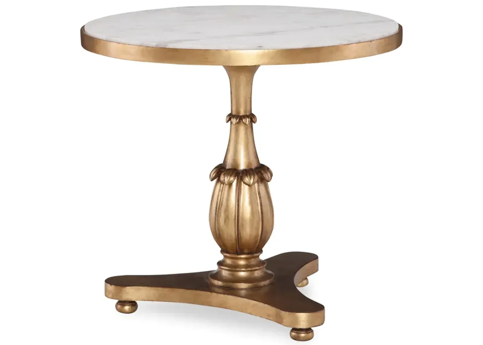 Erin End Table With Marble Top