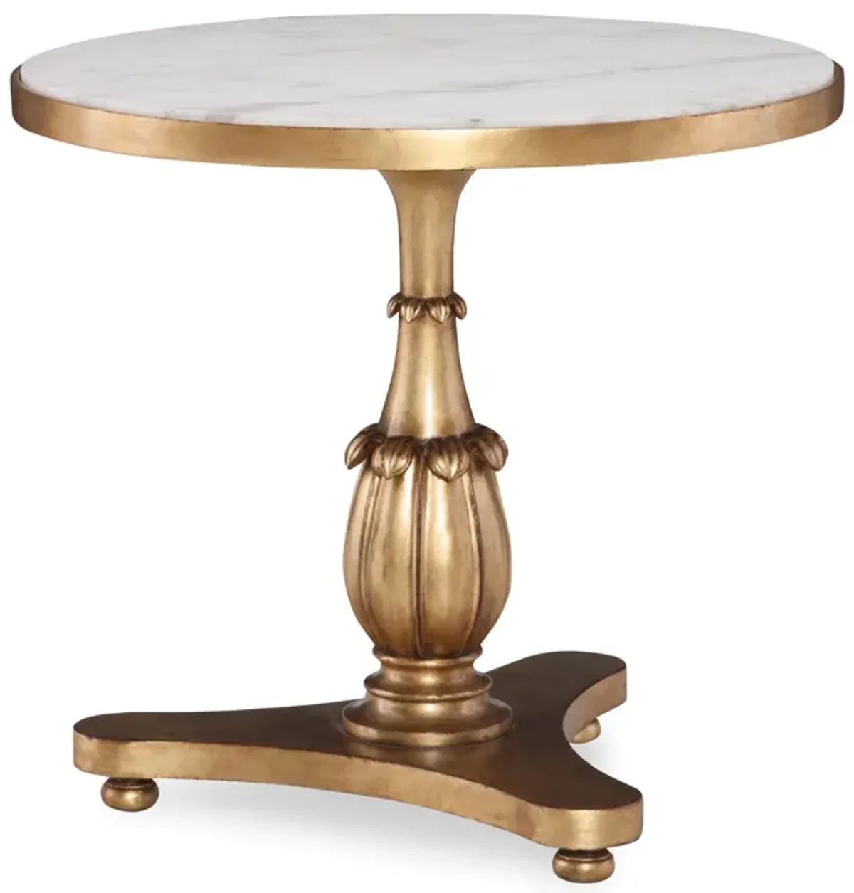 Erin End Table With Marble Top