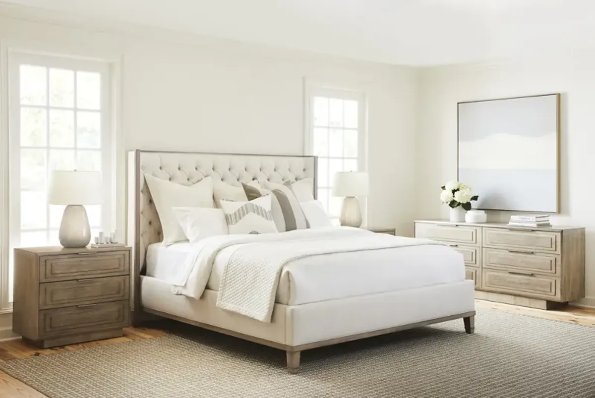 Bowers Queen Tufted Bed