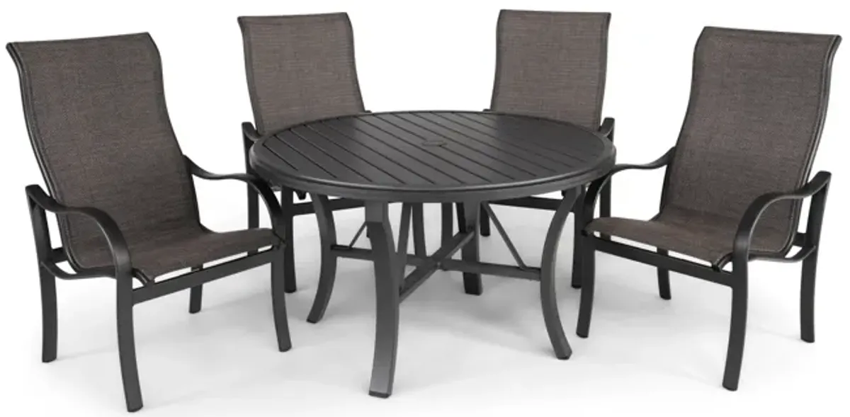 Shoreline 5 Piece Patio Dining Set