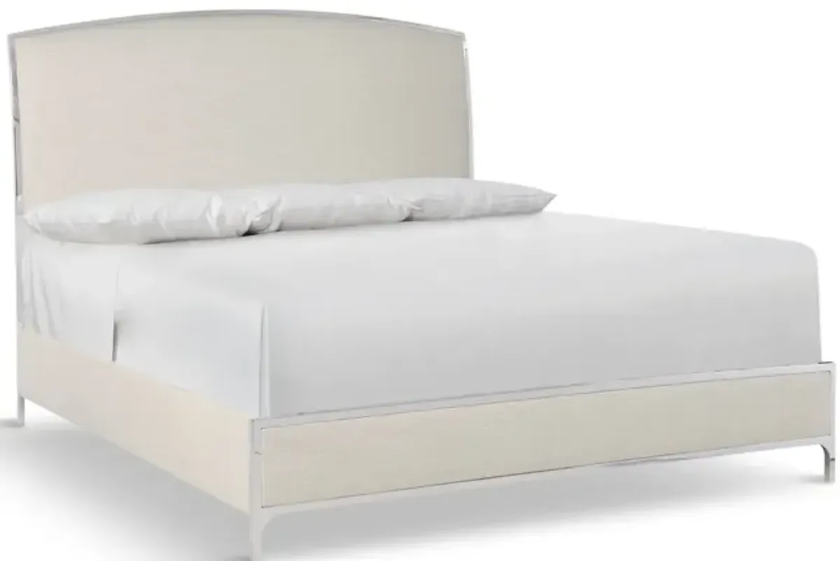 Silhouette King Panel Bed