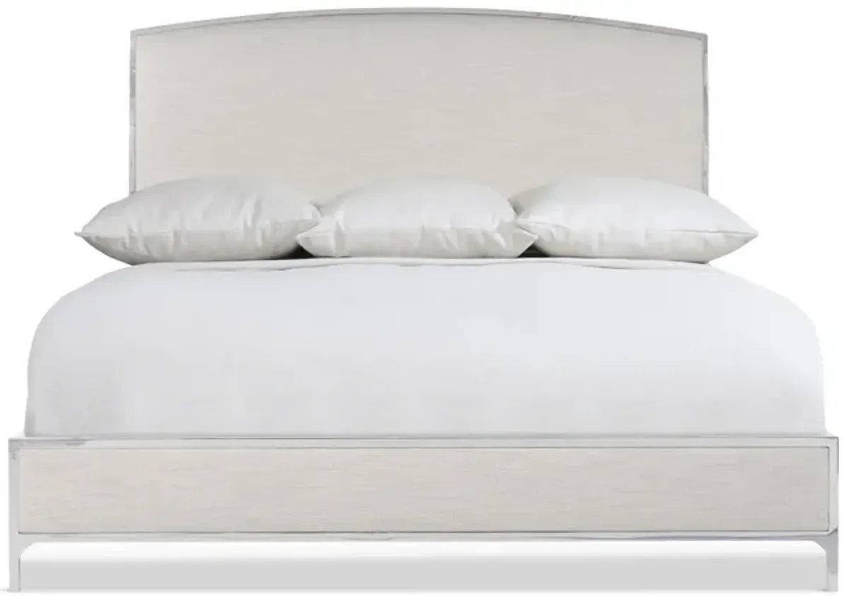 Silhouette King Panel Bed