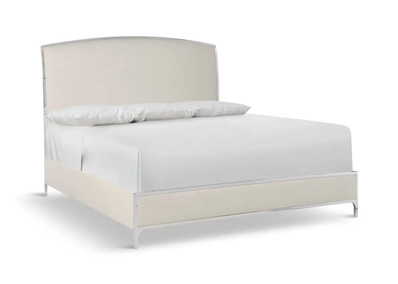 Silhouette King Panel Bed