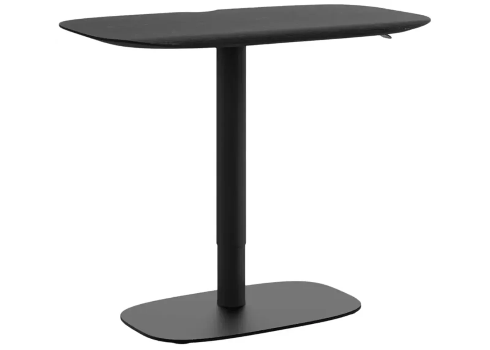 Soma Lift Desk - Ash With Black Base