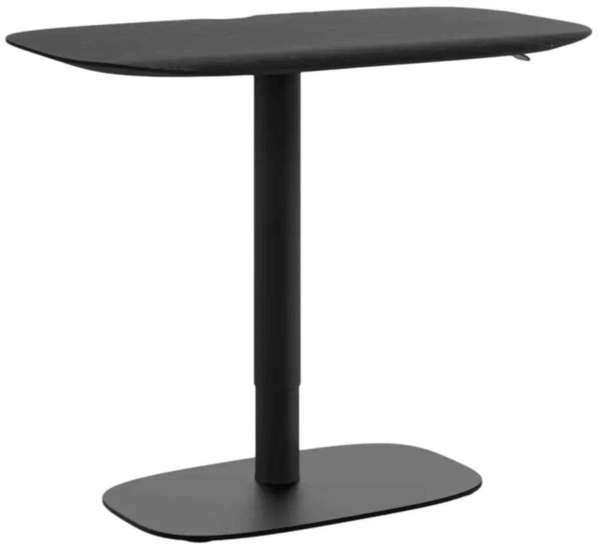 Soma Lift Desk - Ash With Black Base