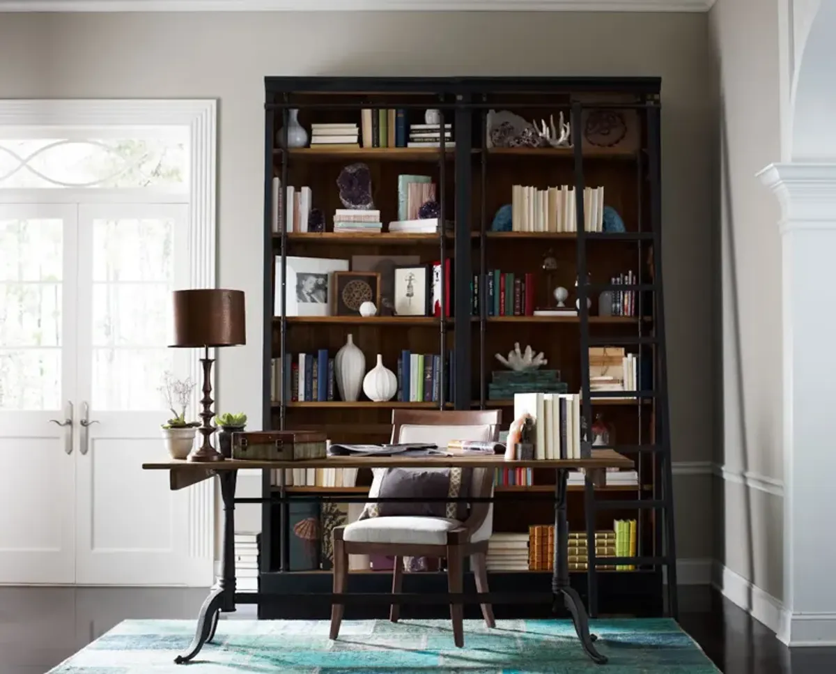 Irondale Ivy Bookcase With Ladder