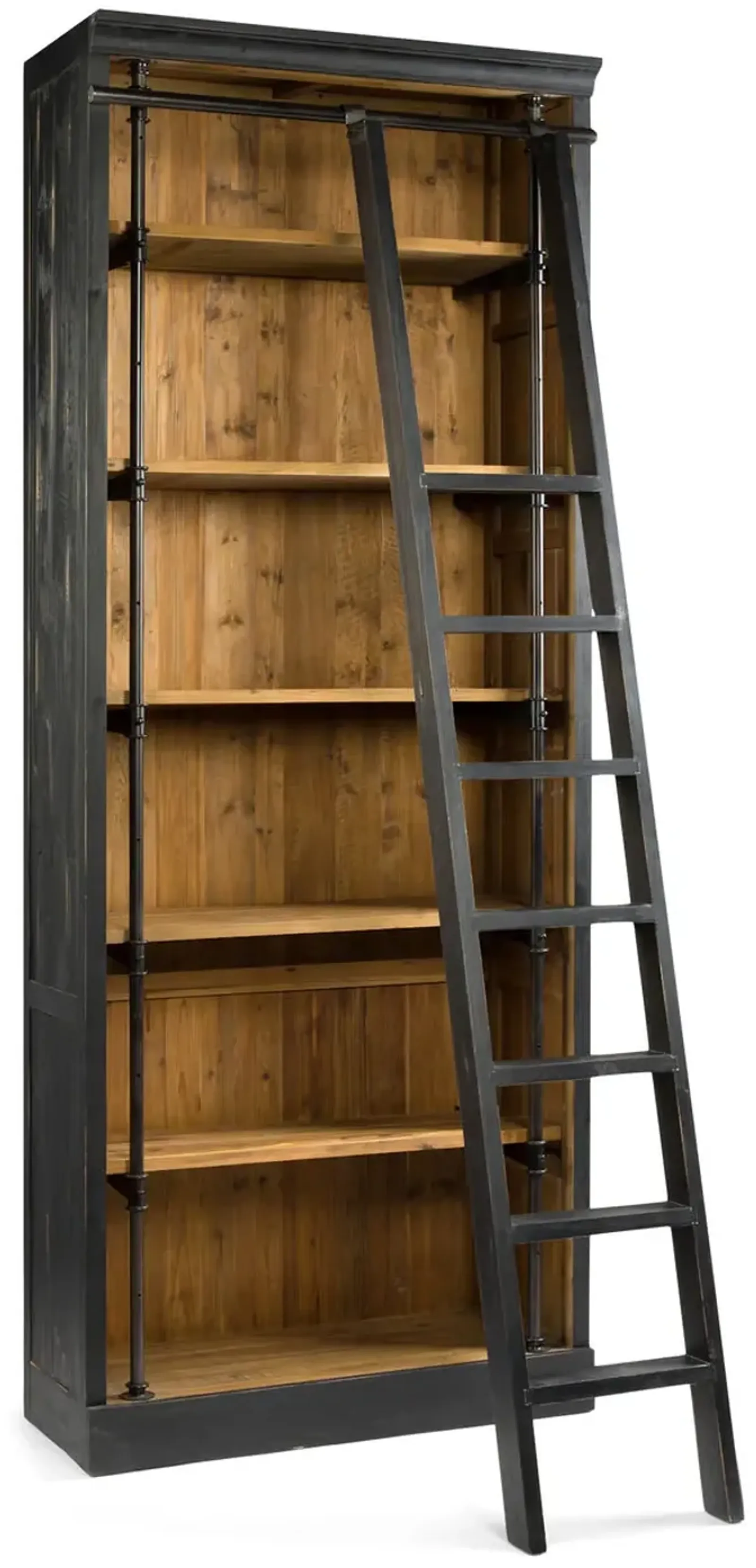 Irondale Ivy Bookcase With Ladder