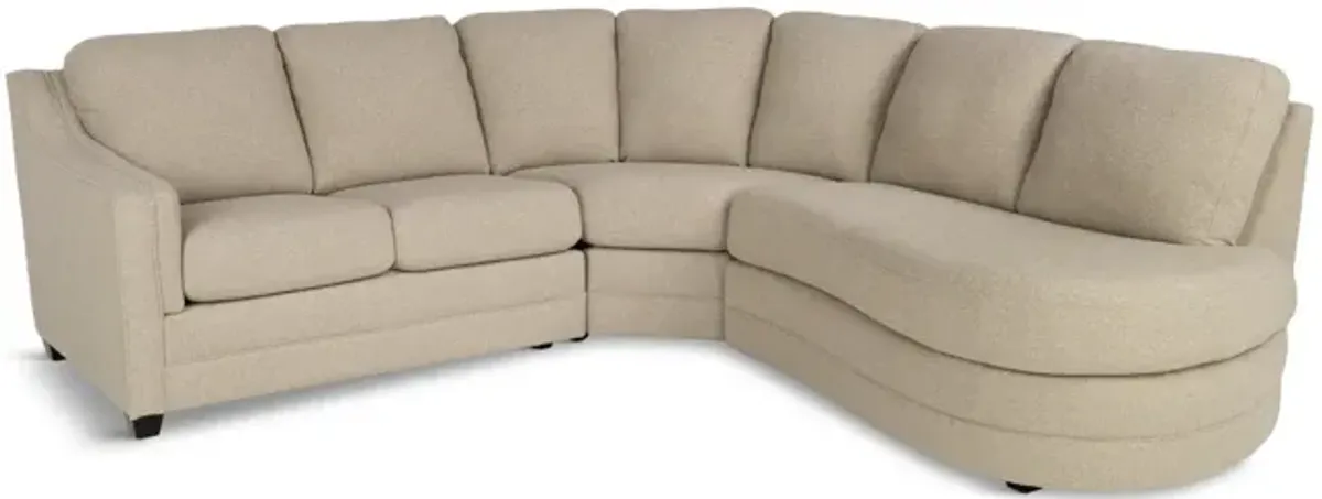 Corrisa 3 Piece Sectional