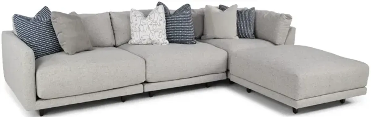 Neval 4 Piece Modular Sectional