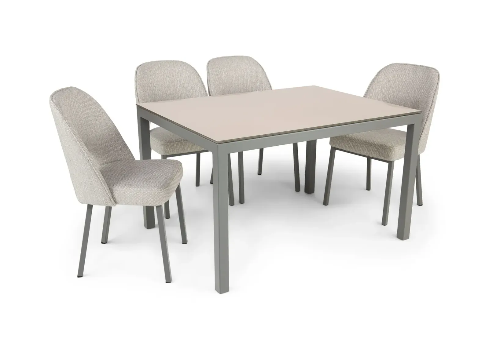 Cubo Dining Table And 4 Chairs