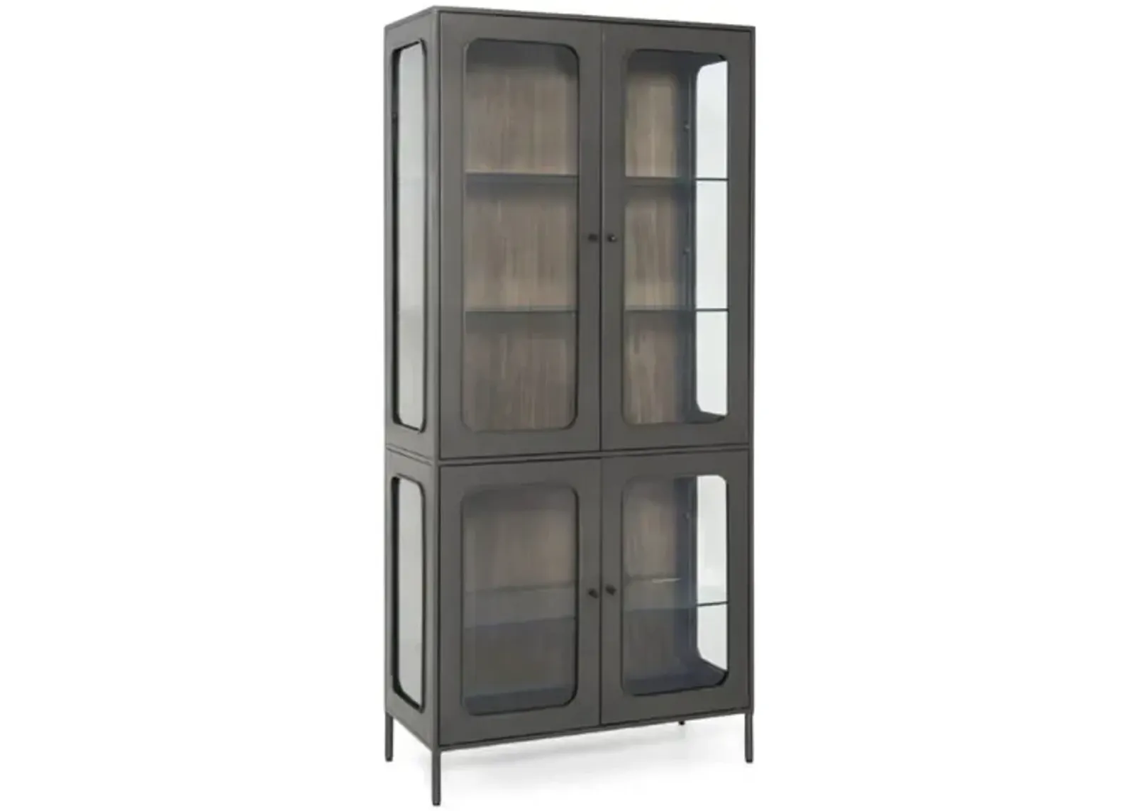 Franz Cabinet- Grey Natural