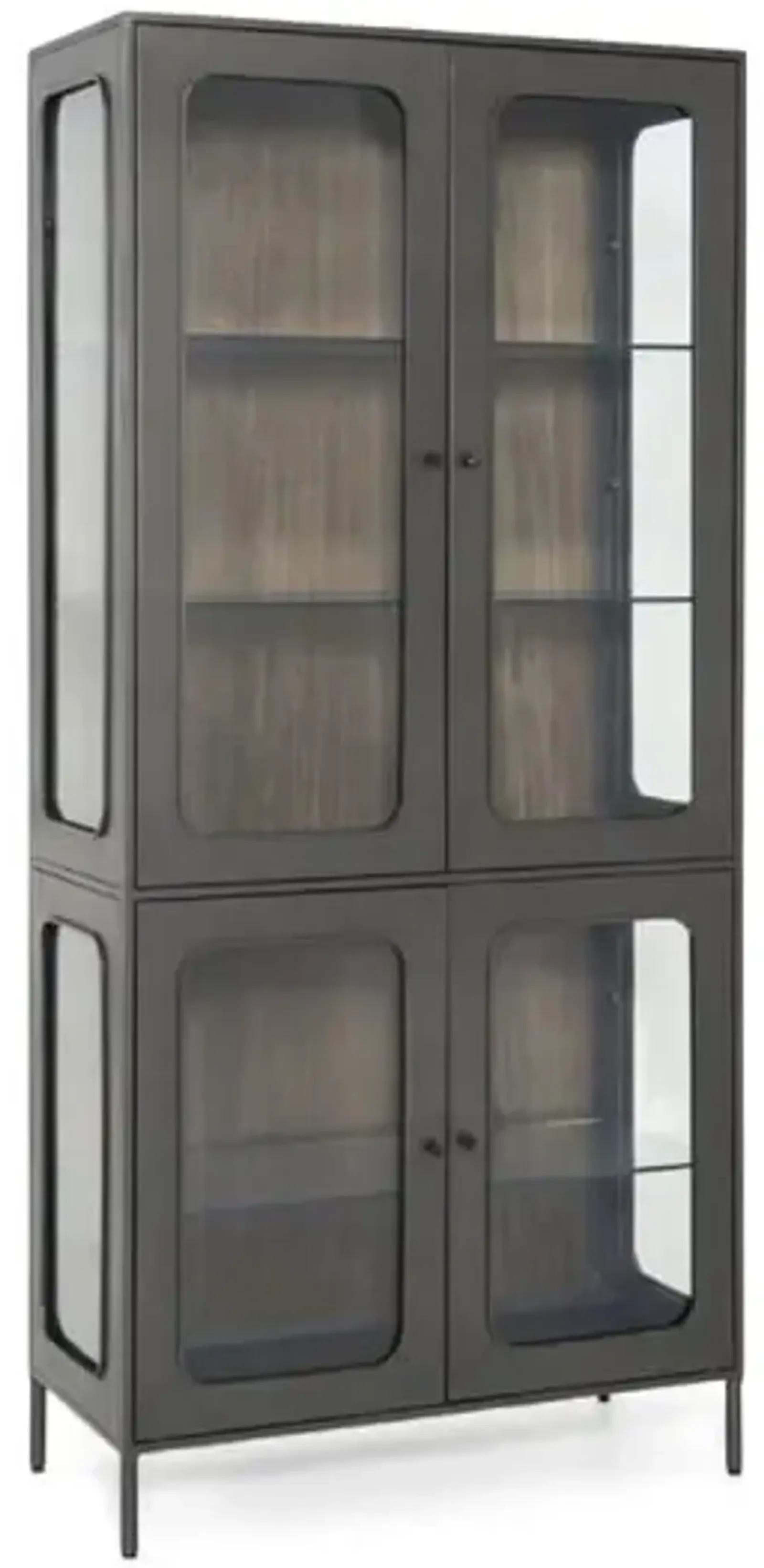 Franz Cabinet- Grey Natural