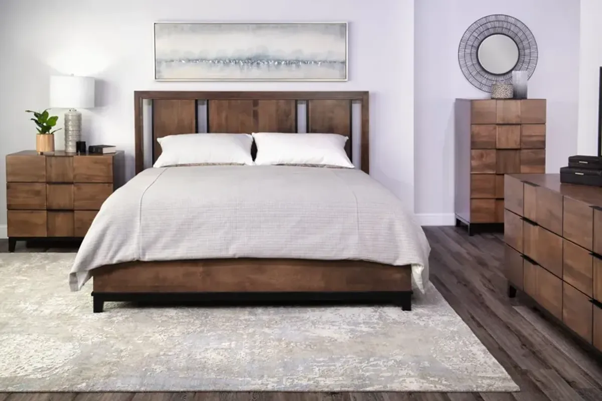 American Modern Queen Bed