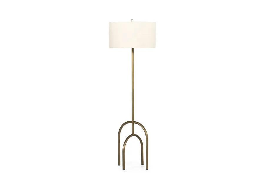 Arc Floor Lamp Antique Brass