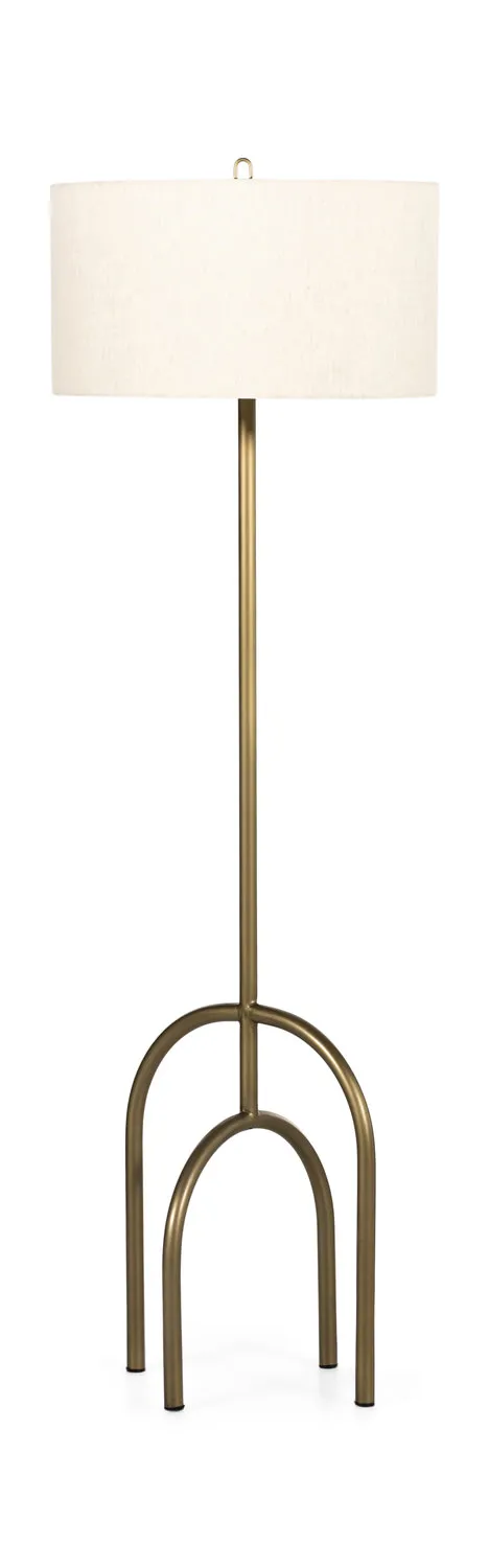 Arc Floor Lamp Antique Brass