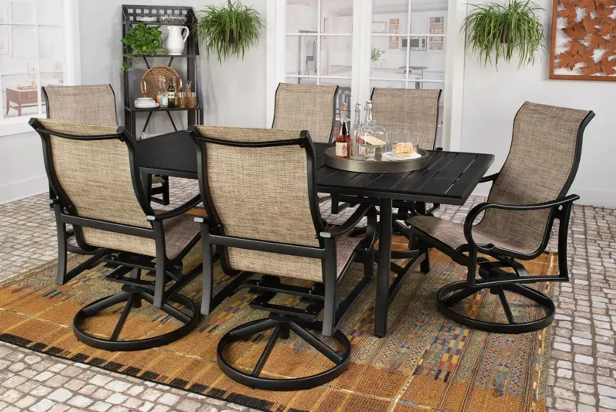 Bayside II 7 Piece Patio Dining Set