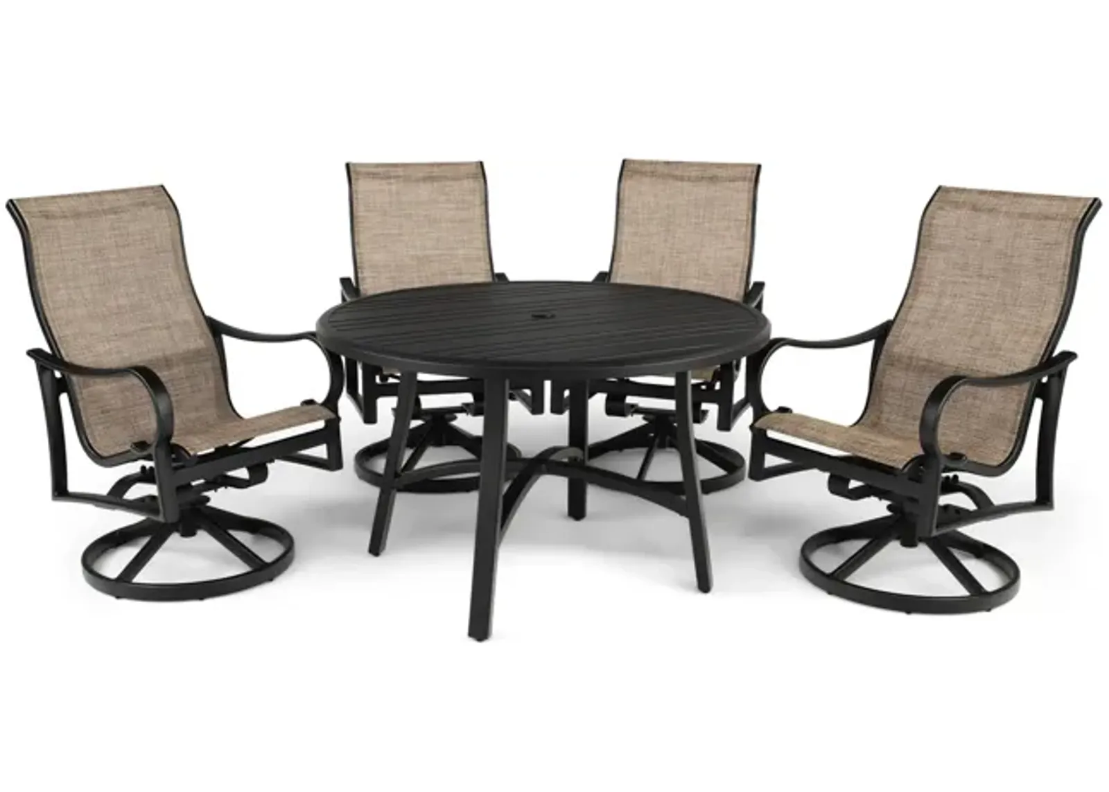 Bayside II 5 Piece Patio Dining Set