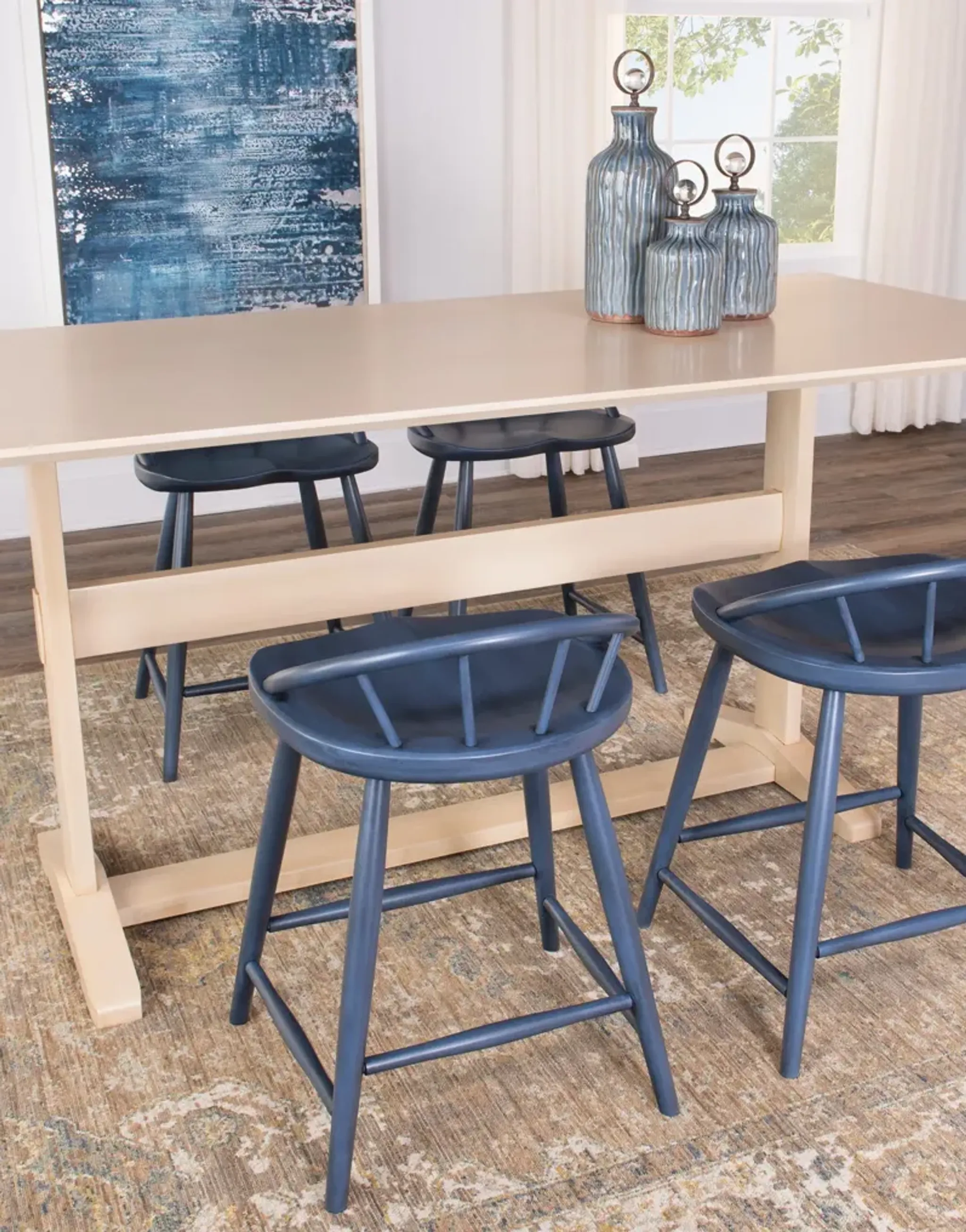 Delmar 5 Piece Counter Table Set | Furniture.com