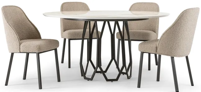 OPAL 5 PIECE DINING SET