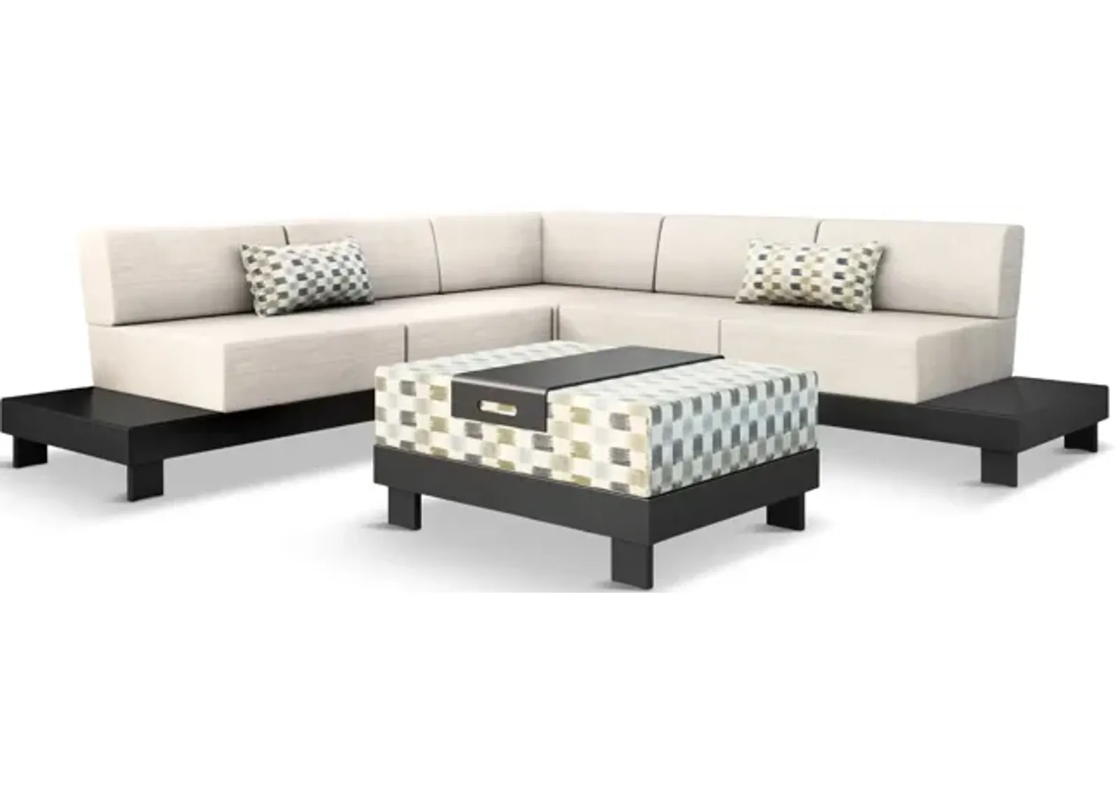 Urban 4 Piece Patio Sectional 