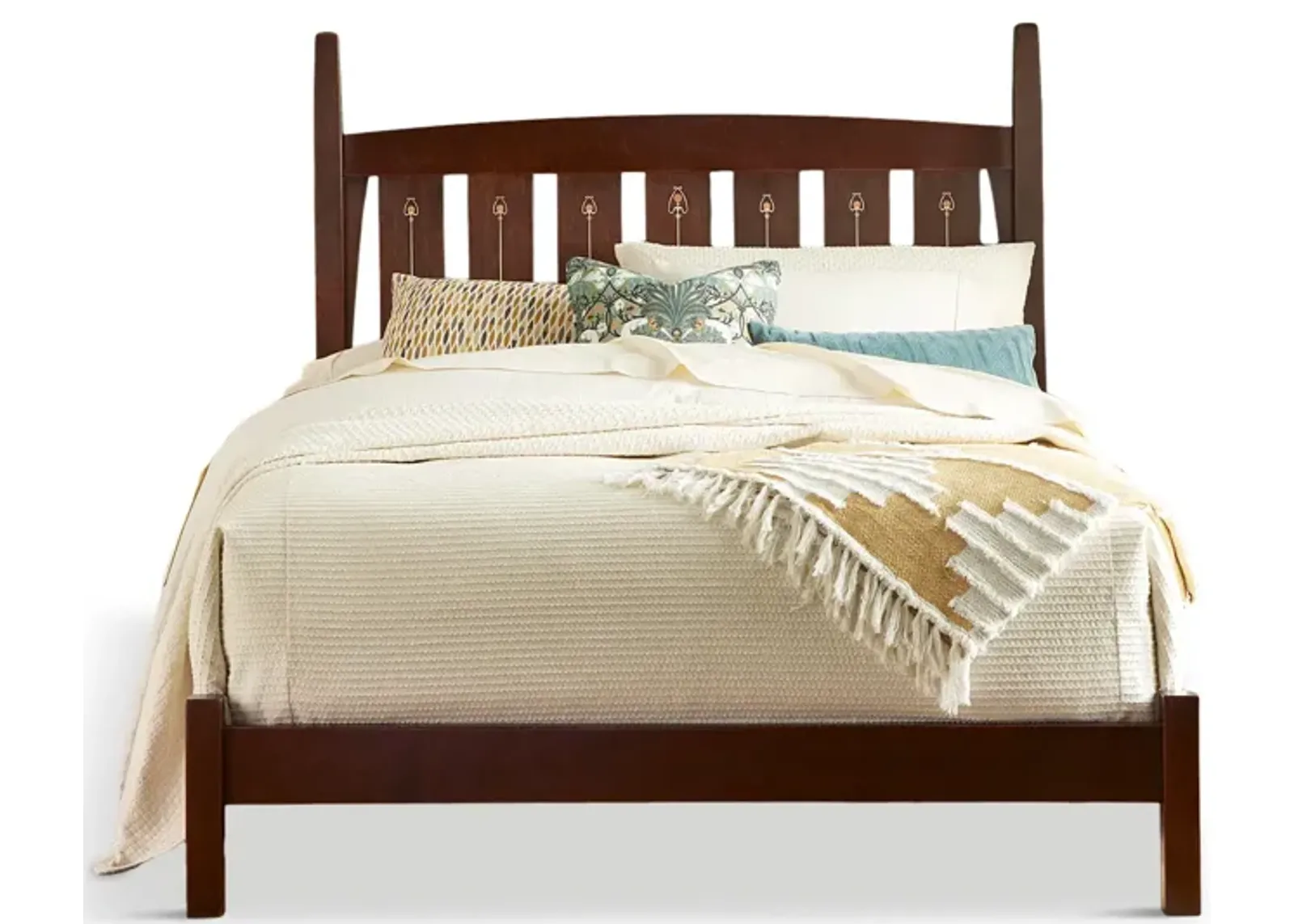 Harvey Ellis Queen Bed With Low Footboard