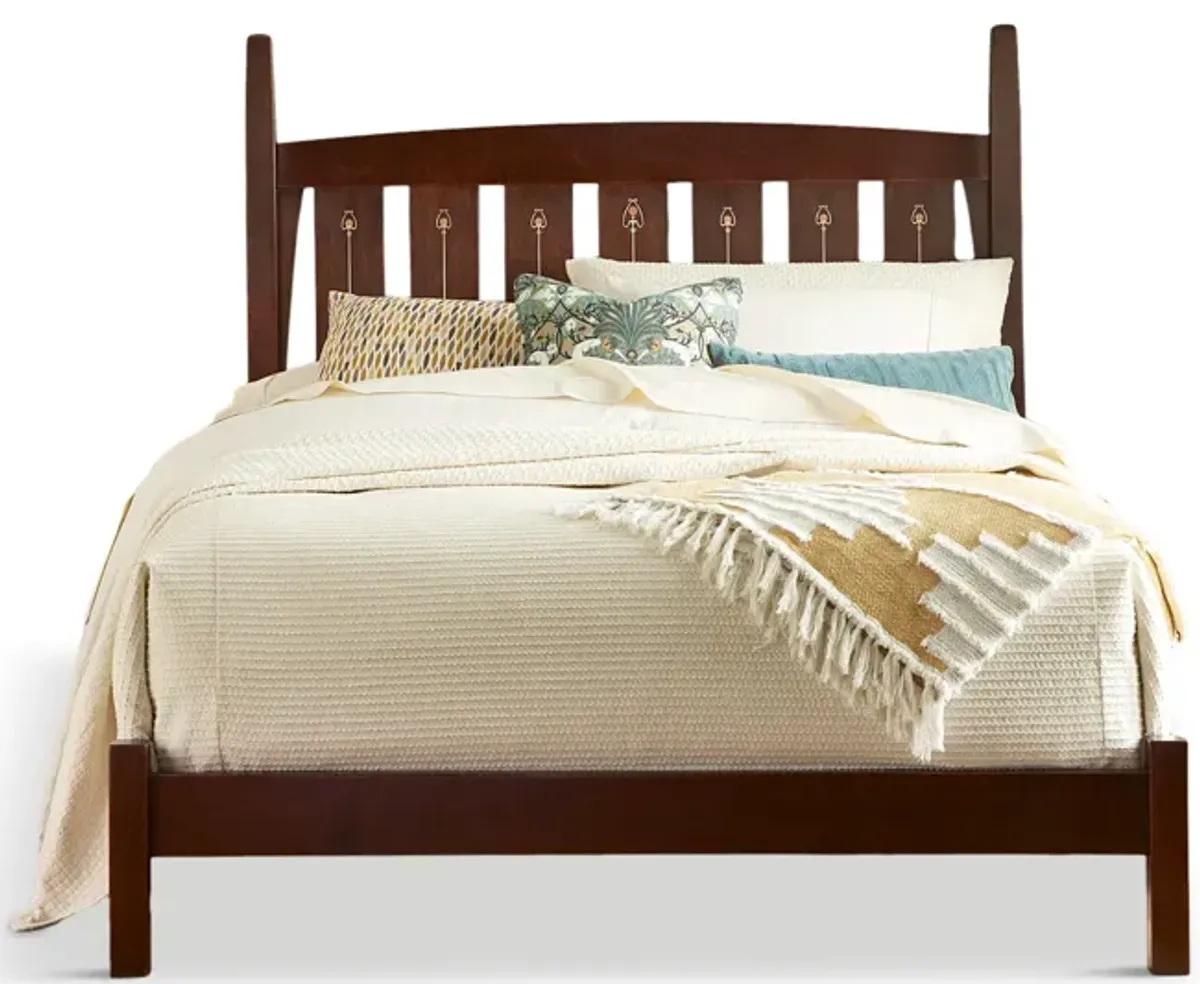 Harvey Ellis Queen Bed With Low Footboard