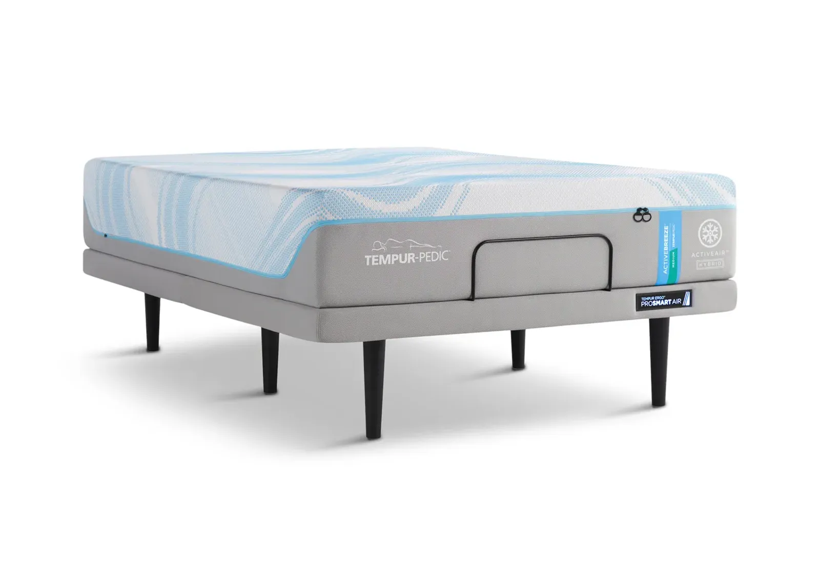 Active Breeze Mattress And Power Base Set - Queen