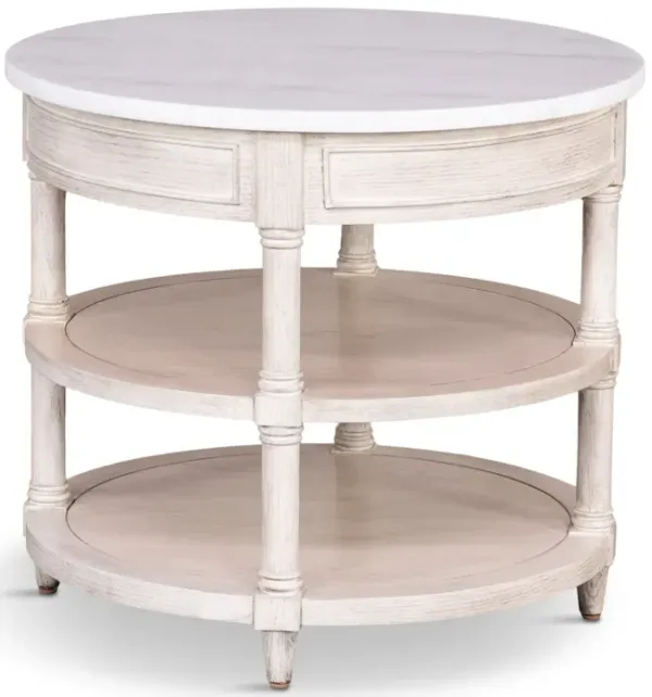 Fox Hallow Round Lamp Table