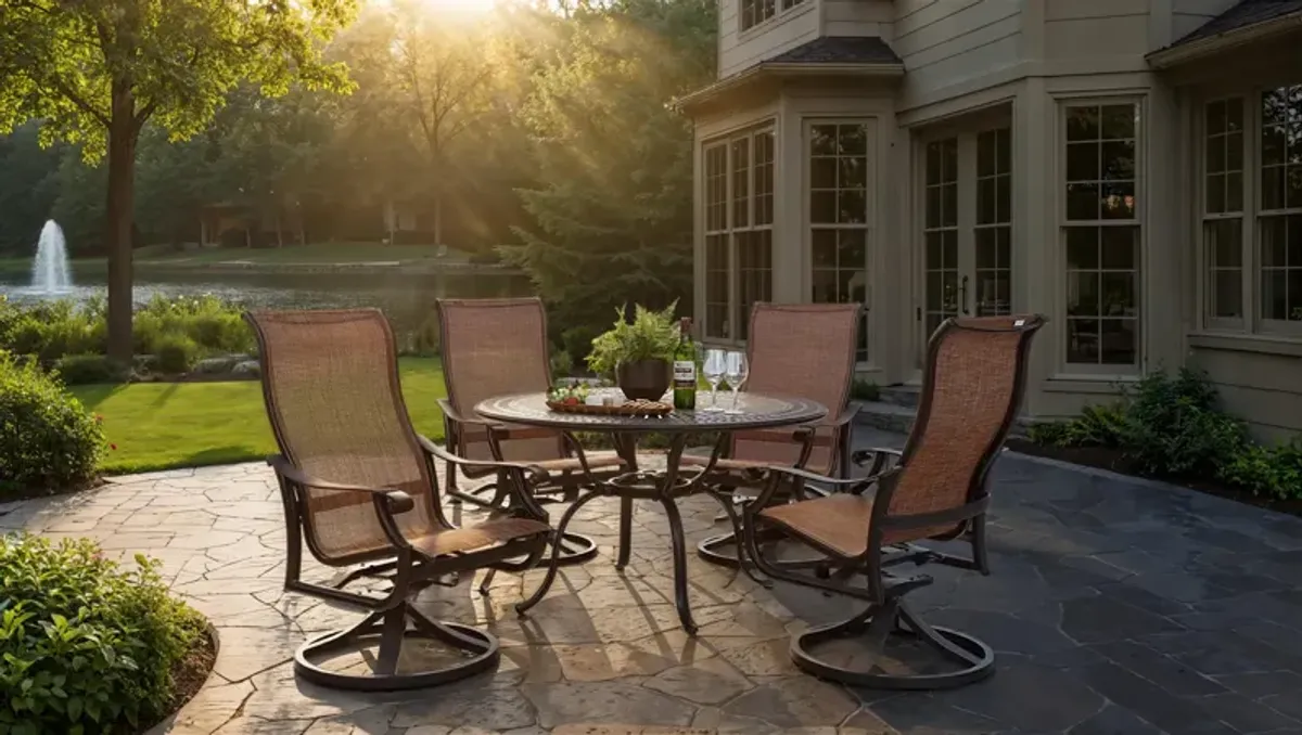 Montreux 5 Piece Patio Dining Set 