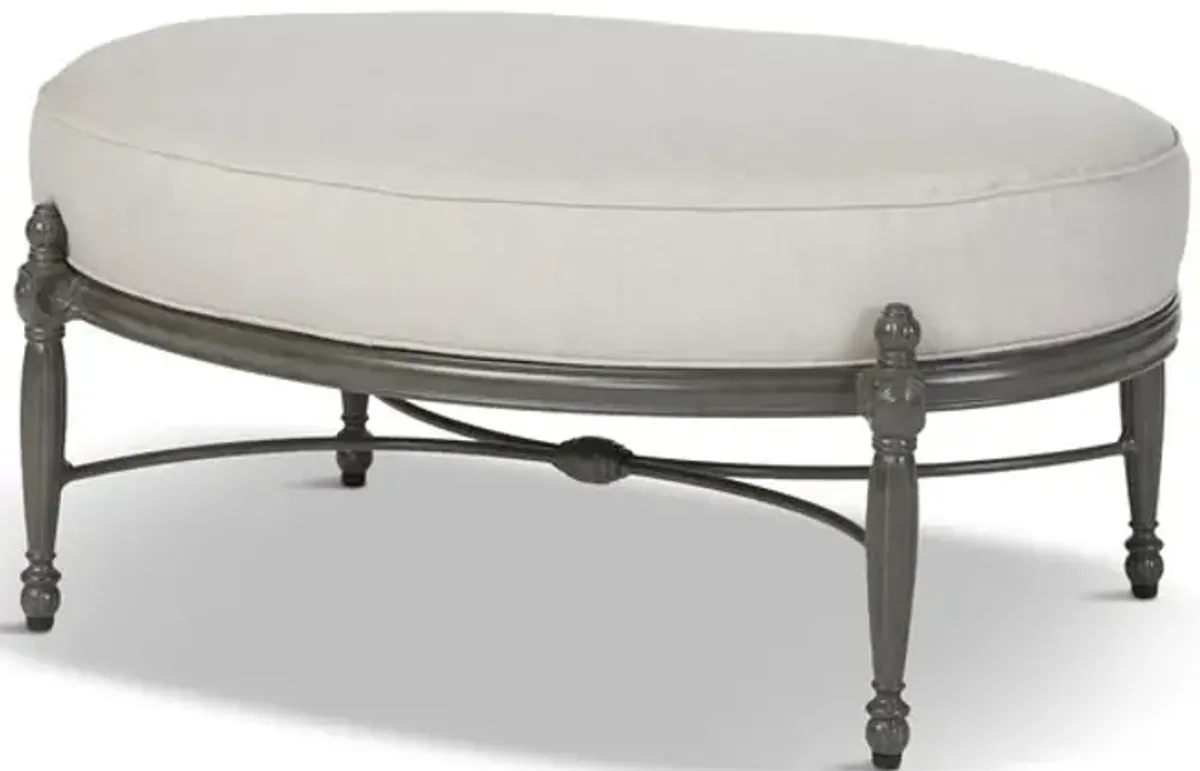 Bel Air Oval Ottoman