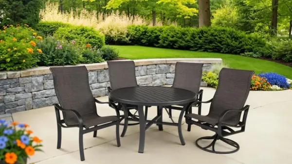 Shoreline 5 Piece Patio Dining Set