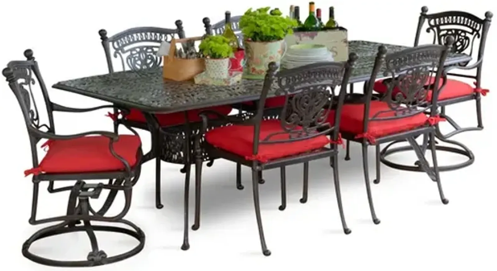 Turin 7 Piece Patio Dining Set 