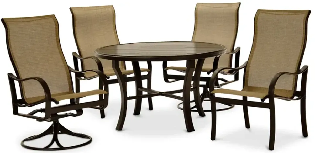 Shoreline 5 Piece Patio Dining Set